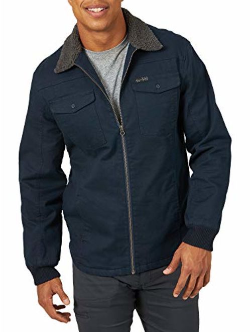 Buy ATG by Wrangler Men's Sherpa Lined Canvas Jacket online | Topofstyle