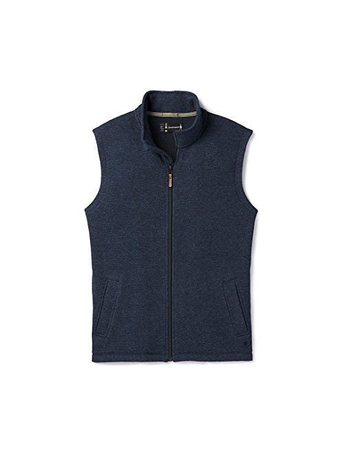 Smartwool Hudson Trail Fleece Vest - Mens Lightweight Merino Wool Sleeveless Outerwear