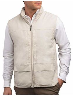 SCOTTeVEST Quest Vest for Men - 42 Pockets - Travel Utility Vest - Stowable Hood