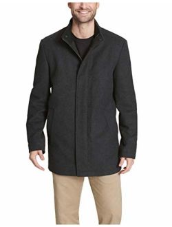 Men's Wool Melton Two Pocket Full Length Duffle Coat