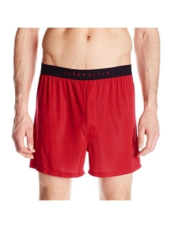Men's Luxe Solid Boxer Shorts