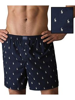 Polo Player Woven Boxer Navy