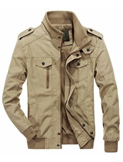 Men's Essential Cotton Lightweight Bomber Jacket