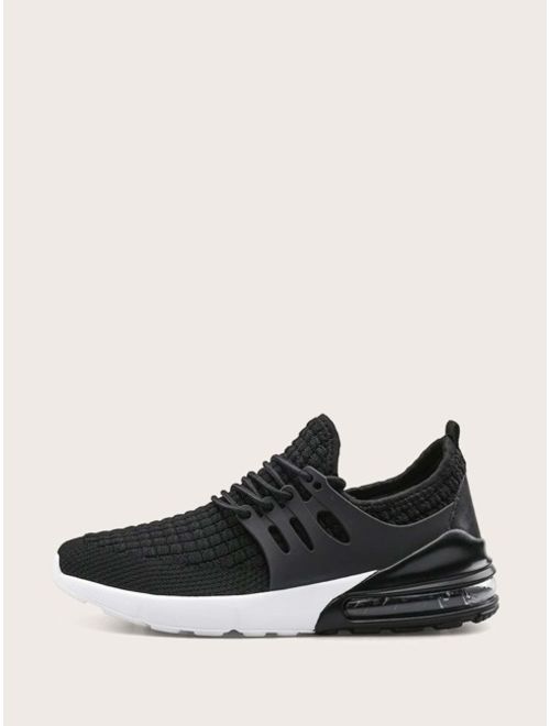 Shein Men Lace-up Front Non-slip Sneakers