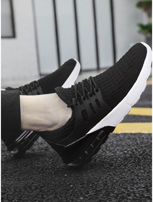Shein Men Lace-up Front Non-slip Sneakers