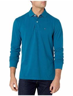 Men's Long Sleeve Polo Shirt in Classic Fit