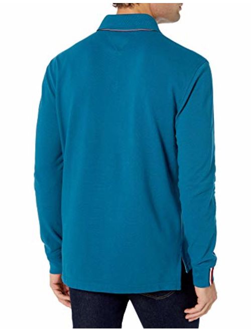 Tommy Hilfiger Men's Long Sleeve Polo Shirt in Classic Fit