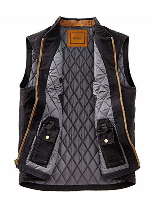 Buy Venado Concealed Carry Vest for Men - Heavy Duty Canvas - Conceal ...