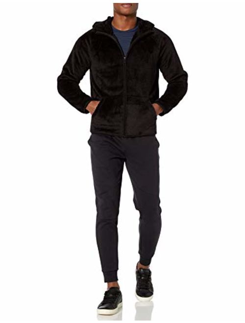 Amazon Brand - Peak Velocity Men's Sherpa Fleece Jacket