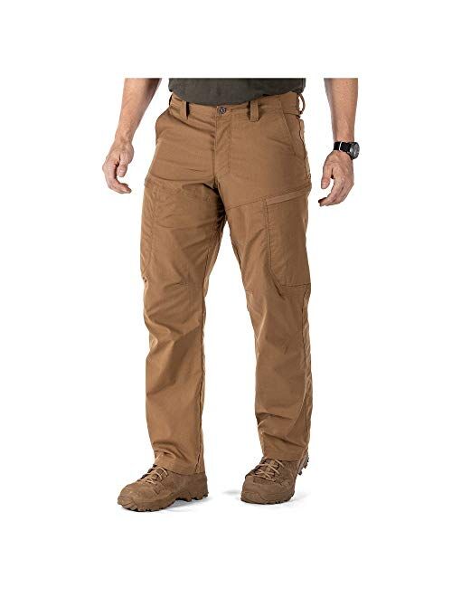 5.11 Tactical Men's Apex Cargo Work Pants, Flex-Tac Stretch Fabric, Gusseted, Teflon Finish, Style 74434