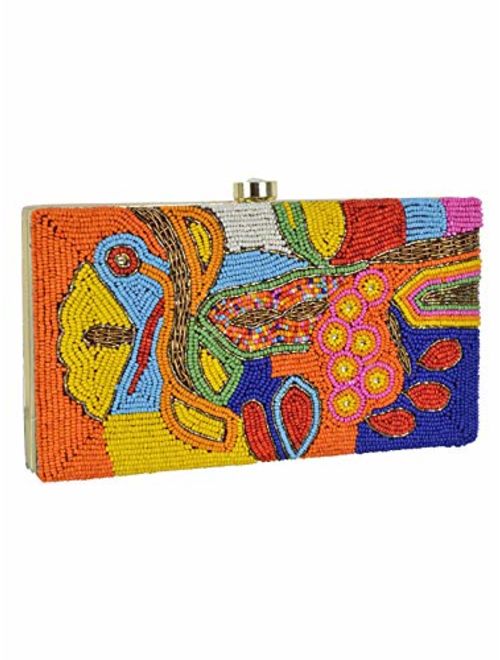 Parizaat By Shadab Khan Women's Clutch For Evening Party, Wedding, Casual