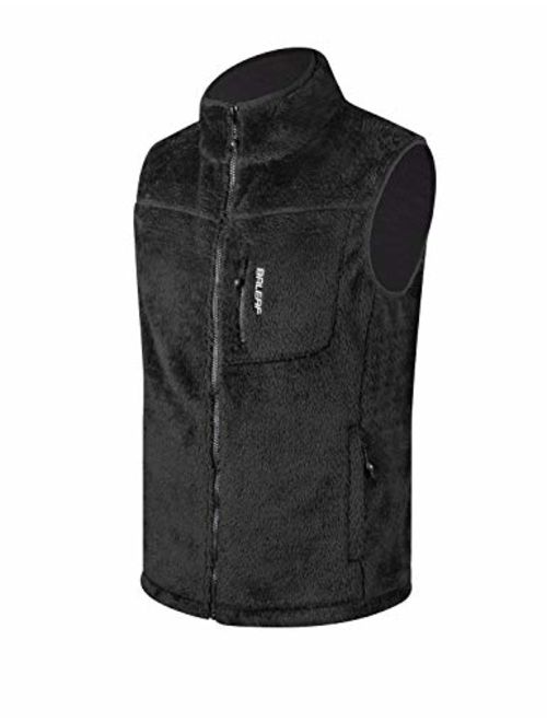 BALEAF Men's Full-Zip Polar Fleece Jacket Winter Coat/Vest