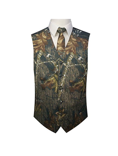 Camouflage Vest & Tie