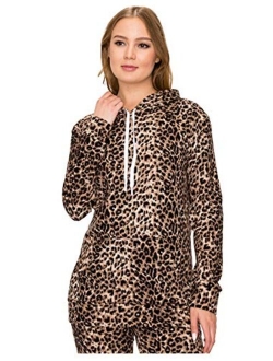 ALWAYS Women's Fleece Hoodie - Premium Soft Casual Basic Long Sleeve Sweatshirt Black S