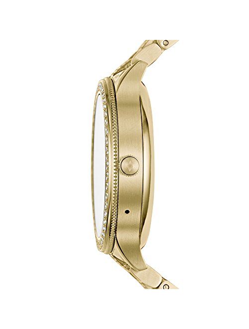 Fossil Q Women's Gen 3 Venture Stainless Steel Smartwatch, Color: Gold-Tone (Model: FTW6001)