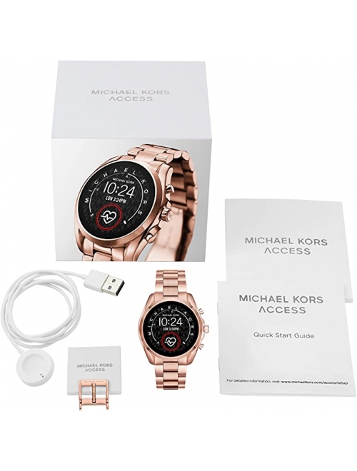 Michael Kors Access Gen 5 Bradshaw Smartwatch- Powered with Wear OS by Google with Speaker, Heart Rate, GPS, NFC, and Smartphone Notifications.