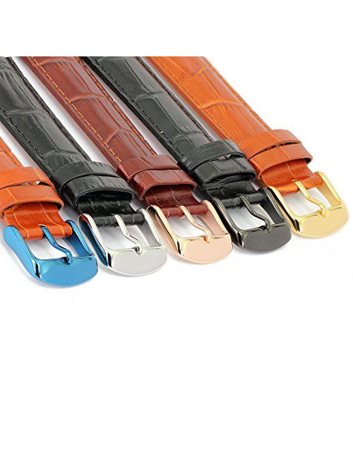 Watch Bands Straps Replacement Buckle Wellfit Watch Watchband Clasp, Choice of Color and Size, Vacuum PVD Finish