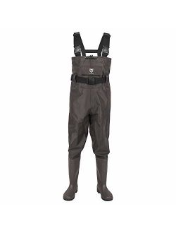 oxyvan 1 Oxyvan Chest Waders With Boots For Men & Women, Nylonpvc  Lightweight Fishing Wader With Boots Hanger