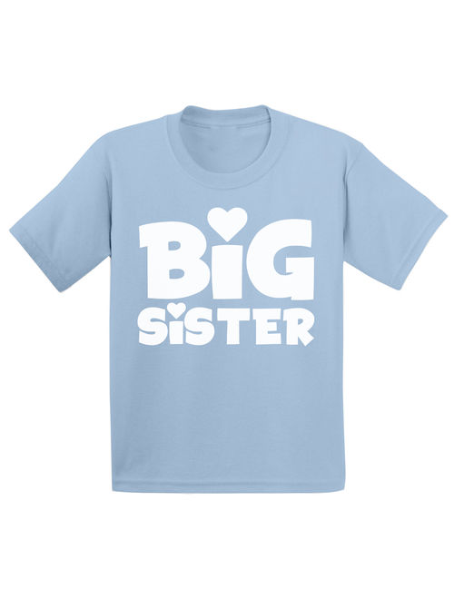 Awkward Styles Sister Collection Toddlers Shirts Gifts for Girls I'm Big Sister Shirt Big Sister Toddler Shirt Lovely T Shirts for Girls Girls Clothing Sis Tshirt for Kid
