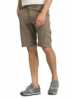 - Men's Stretch Zion Lightweight, Water-Repellent Shorts for Hiking and Everyday Wear, 12" Inseam, Mud, 36