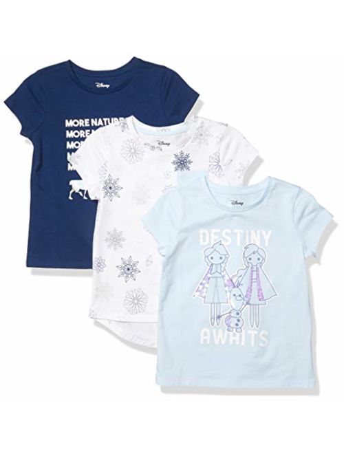 Spotted Zebra Girls Disney Star Wars Marvel Frozen Princess Long-Sleeve Tunic T-Shirts Brand