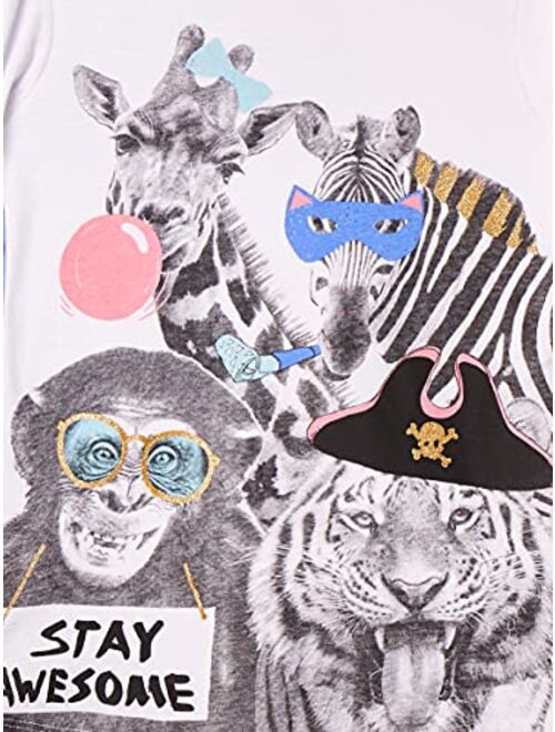 Amazon Brand - Spotted Zebra Girls Long-Sleeve Tunic T-Shirts