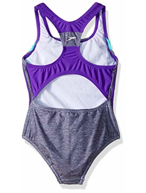 Speedo Girls One Piece Swimsuit Infinity Splice Thick Strap - Manufacturer Discontinued