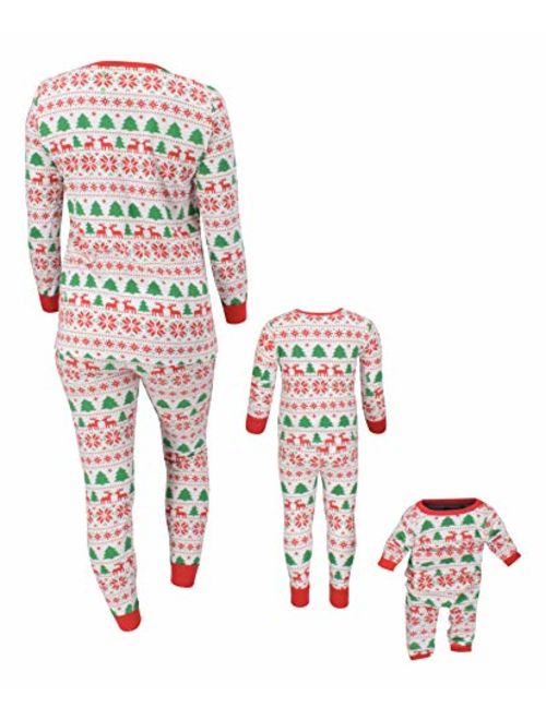 Unique Baby Christmas Family Pajama Daddy Mommy Pet and Me