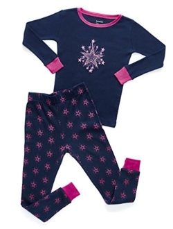 Kids & Toddler Horse Bird Girls Pajamas 2 Piece Pjs Set 100% Cotton Sleepwear (12 Months-14 Years)