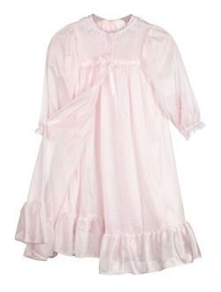 Laura Dare Little Girls Long Sleeve Traditional Nightgown, 2T-6X