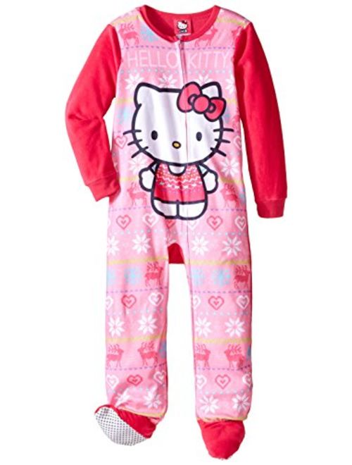 Komar Kids Girls' Hello Kitty Fleece Blanket Sleeper