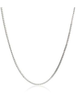 Honolulu Jewelry Company Sterling Silver 1mm Box Chain Necklace