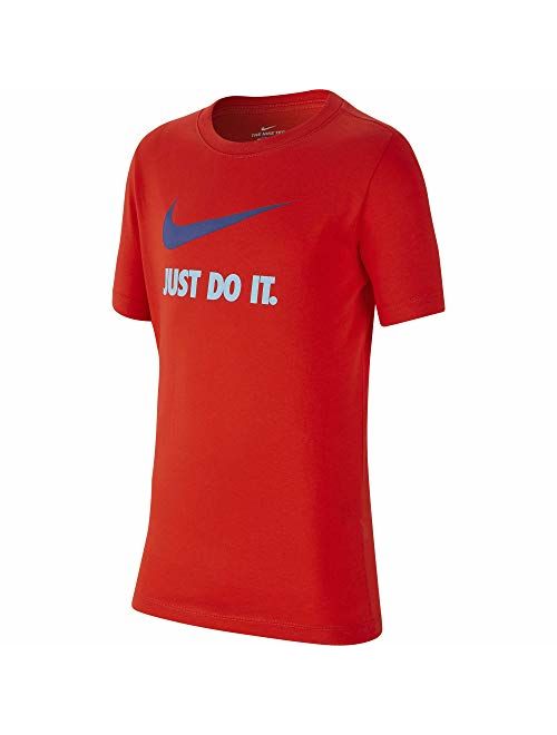 Nike Boy's NSW Tee Just Do It Swoosh Short Sleeve