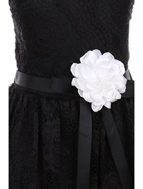 BNY Corner Flower Girl Dress Daily Casual Dress Easter Summer Pageant 9 Colors Available