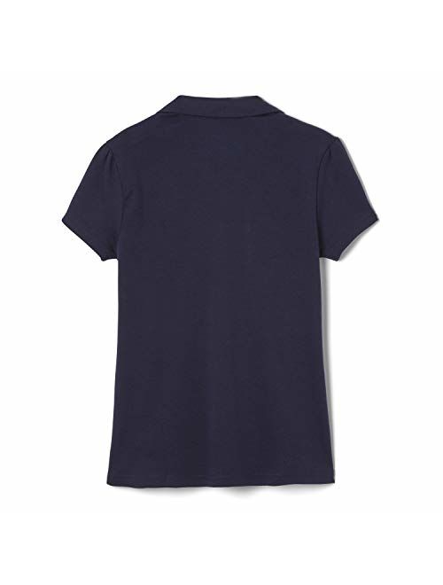 French Toast Girls' Short Sleeve Peter Pan Collar Polo
