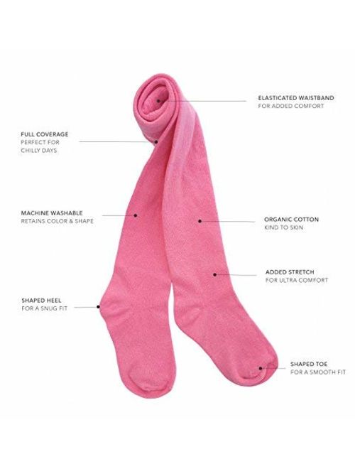 Country Kids Little Girls' Organic Winter Tight