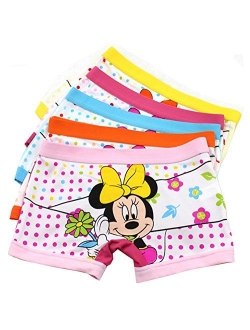 2-8 Year Girls Character Boyshorts Underwear Dress Shorts Multipack