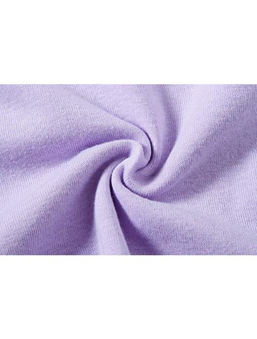 Little Girls Pajamas 100% Cotton Long Sleeve Pjs Toddler Clothes Kids Sleepwear Shirts