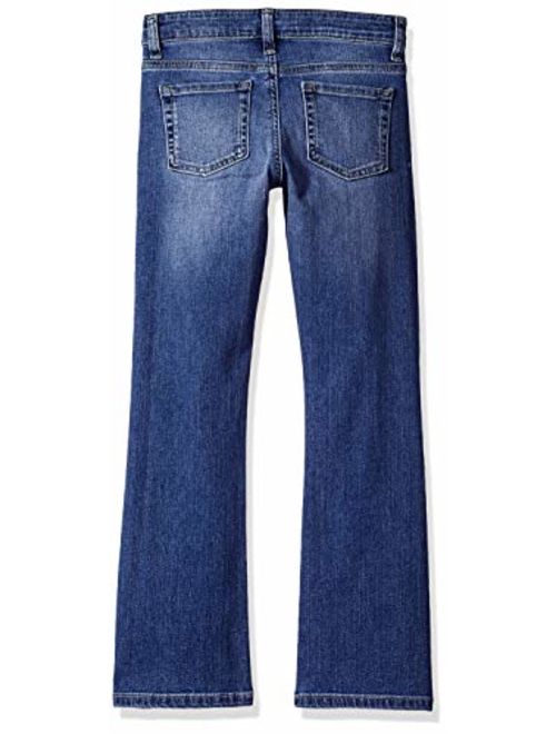 Amazon Essentials Girl's Little Boot-Cut Stretch Jeans