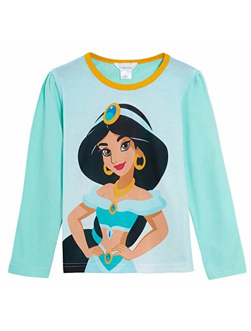 Disney Princess Jasmine Dress Up Pyjamas Girls Full Length Novelty Pjs