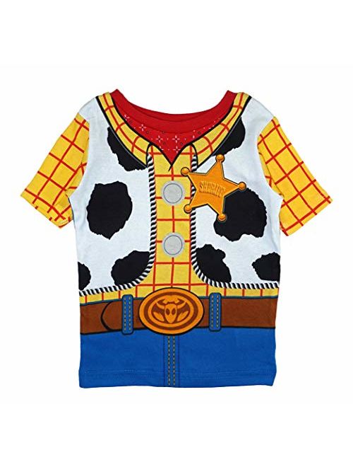 Disney Boys' Toy Story 4-Piece Cotton Pajama Set