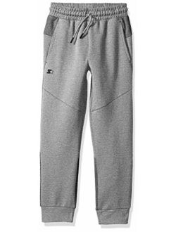 Starter Boys' Double Knit Colorblocked Jogger Sweatpants, Amazon Exclusive