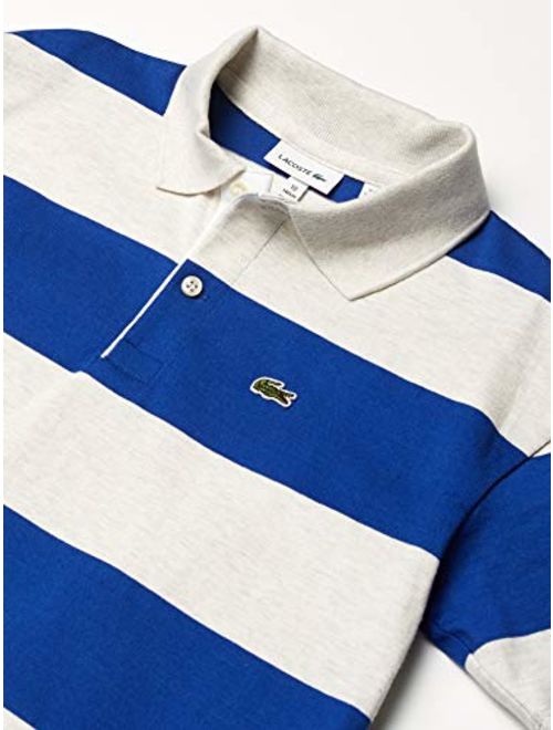 Lacoste Boys' Striped Jersey Cotton Polo Shirt