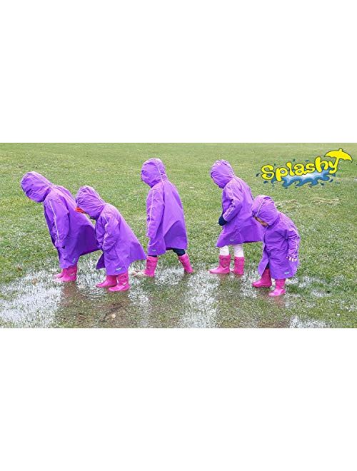 Splashy Nylon Children's Rain Coat 