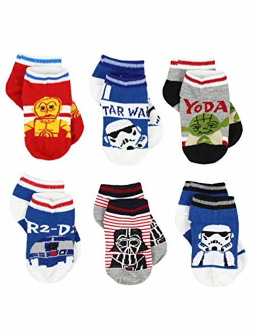 Star Wars Boys 6 pack Socks (Toddler)