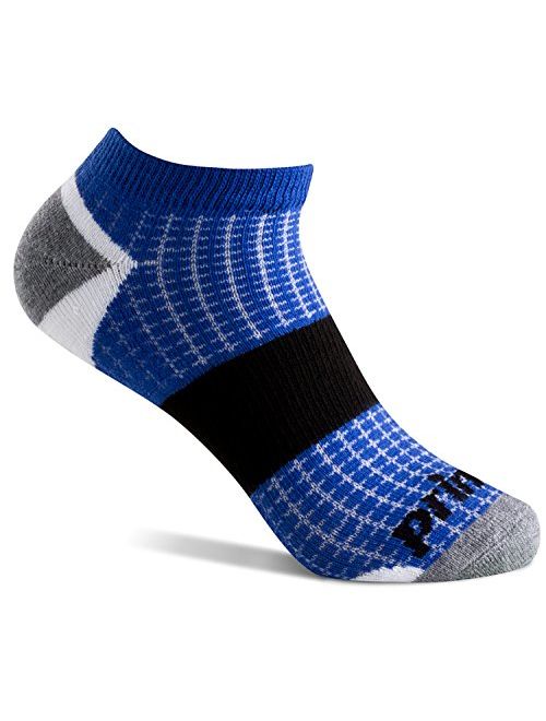 Prince Boys' Low Cut Athletic Socks with Cushion for Active Kids