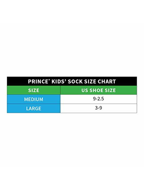 Prince Boys' Low Cut Athletic Socks with Cushion for Active Kids