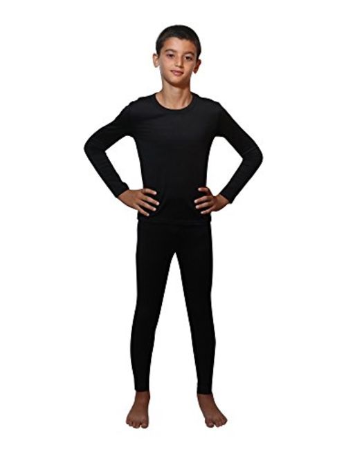 Children Thermal Underwear Set by Outland; Base Layer; Soft Fleece; Top&Leggings