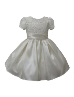 Kid Collection Girls Lace Party and Special Occasion Dress