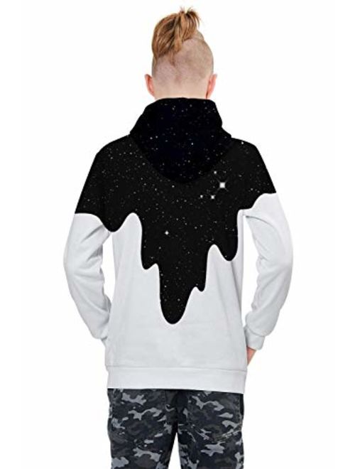 Trikahan Childrens Hoodies 3D Print Unisex Pullover Hooded Sweatshirts for Boys//Girls//Teen//Kids